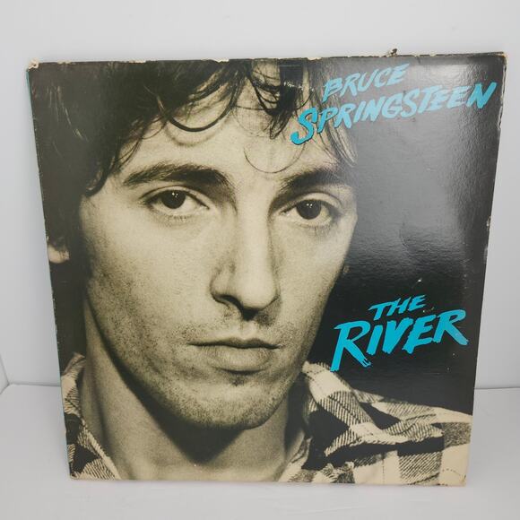 Bruce Springsteen The River 2 LP Set 1980 Rock Vinyl Includes Sleeve & Lyrics - Picture 1 of 11